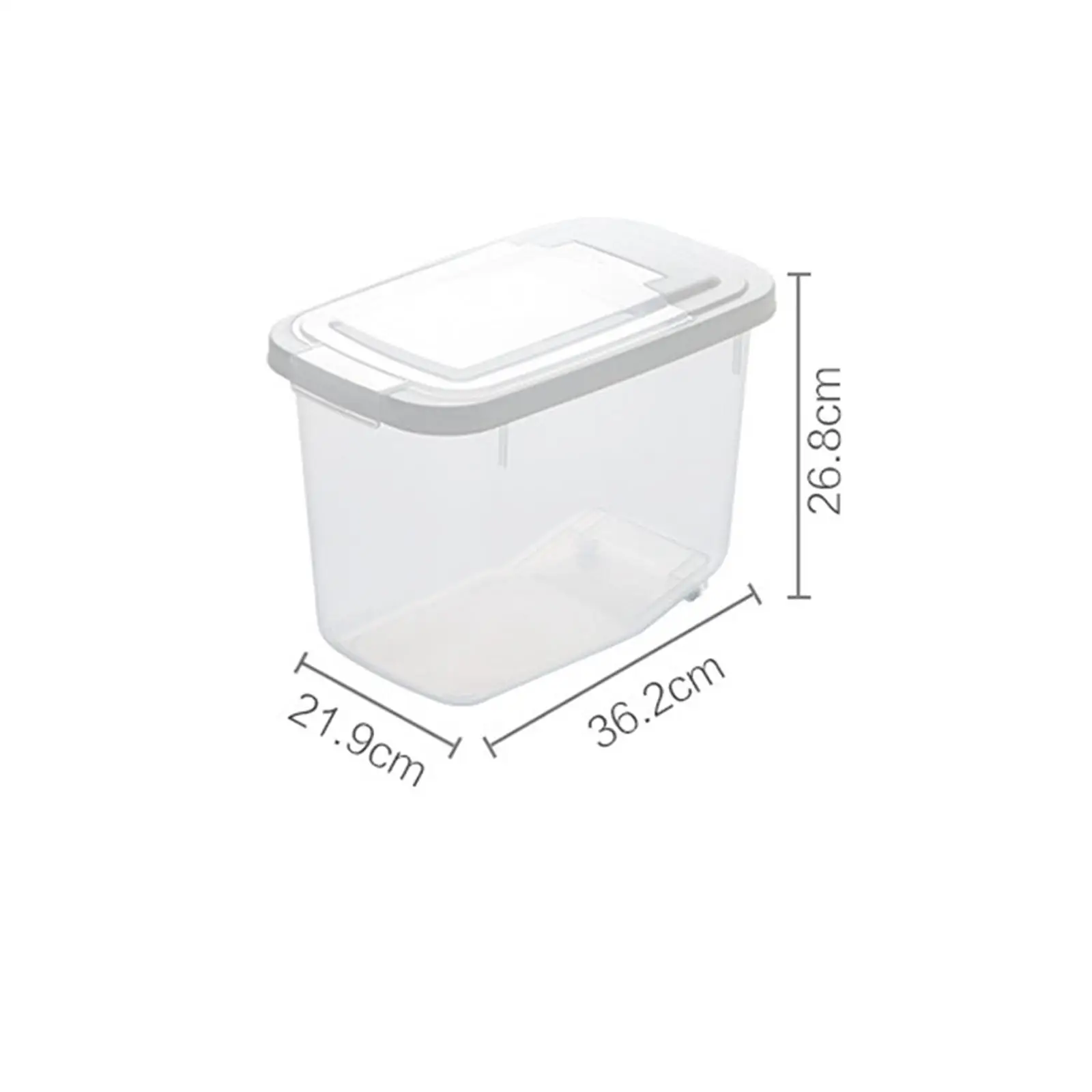Rice Storage Container Rice Grain Bucket Pantry Store Kitchen Storage Tank Large Cereal Dispenser Bucket Flour Bin for Cereal