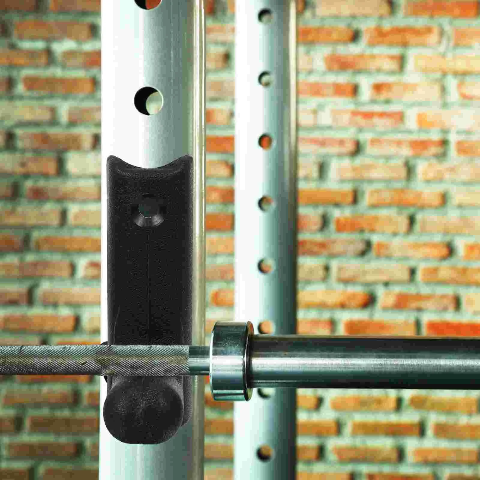 

2 Pcs Barbell Stand Hook Dumbbell Rod Storage Weight Holder Wall Mounted Rack Bracket Equipment