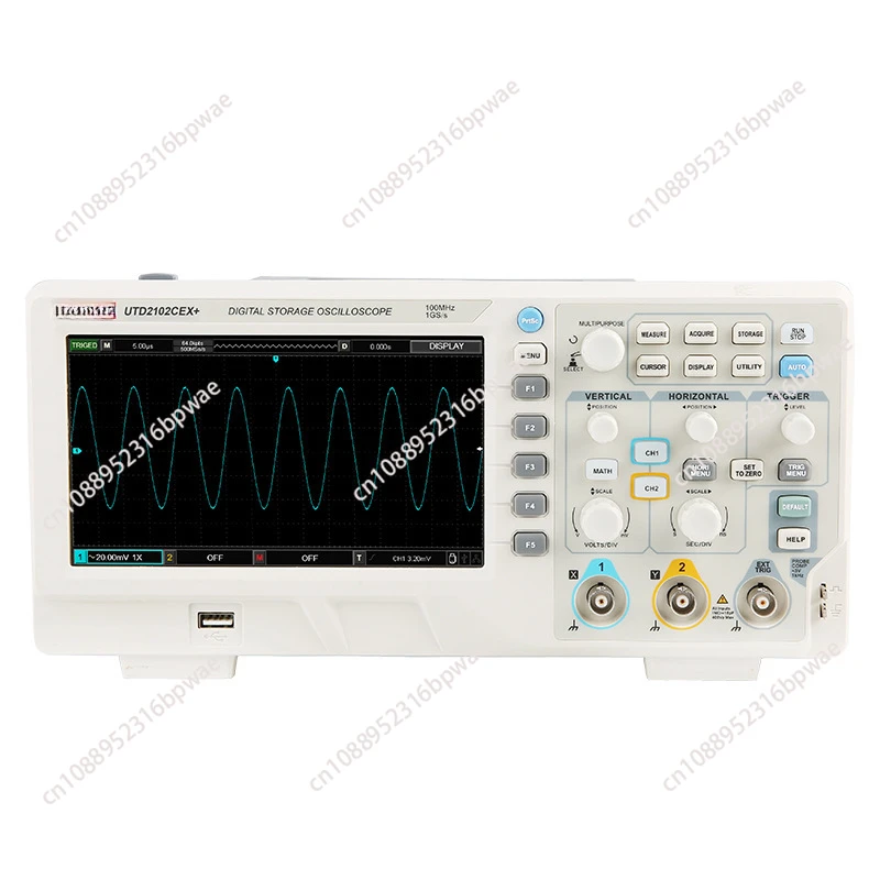 UNI-T Storage Oscilloscope Digital UTD2072CL 70MHz USB Oscilloscope 2 Channels 500MS/s Osciloscopio