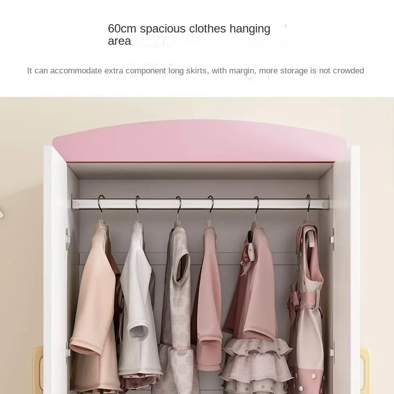 Children's Wardrobe Girls' Baby Baby Little Clothes Small Freezer Closet Storage