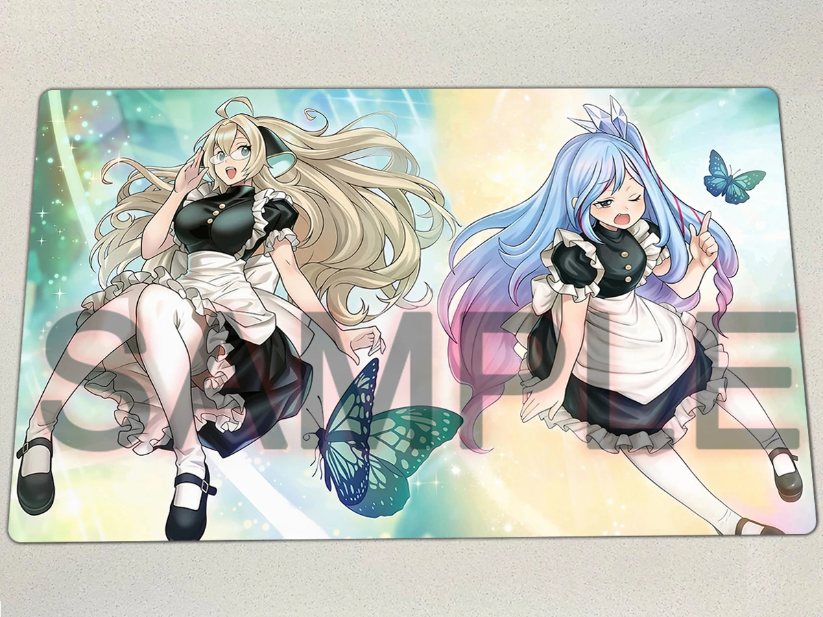 YuGiOh Genni, The Maid of Endymion Playmat Verre, The Maid of Endymion TCG CCG Tapis de jeu de société, Tapis de jeu de cartes à collectionner, Tapis de souris