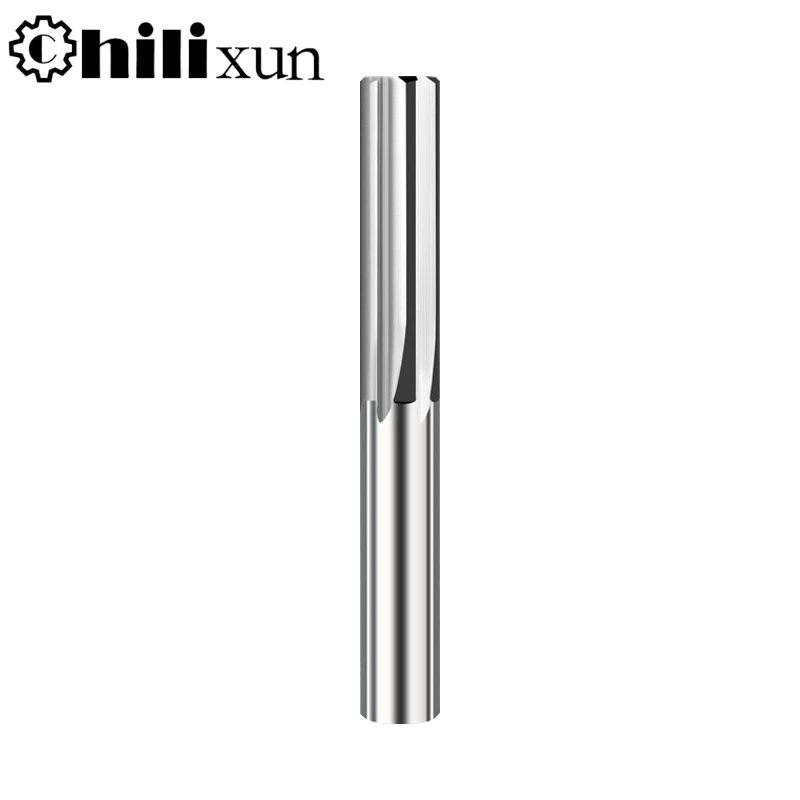 

HILIXUN Uncoated WC развертка с прямой канавкой H7 допуск для точной размеровки отверстий с ЧПУ, инструменты для обработки 1-20 мм