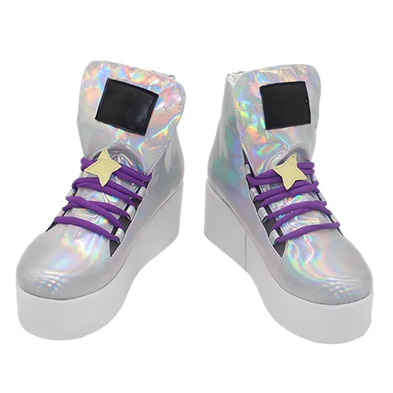 Chaussures de Cosplay Splatoon Pearl Houzki pour Homme et Femme, Baskets de Jeu sur Mesure pour Halloween, Carnaval, ixde Noël