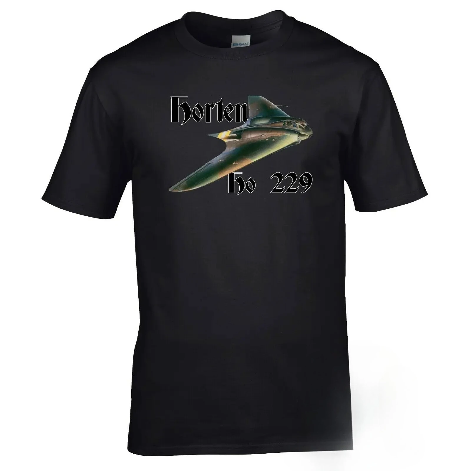 

Flying Wing Horton Ho 229 Fighter/bomber T Shirt. 100% Cotton Short Sleeve O-Neck T-shirt Casual Mens Top