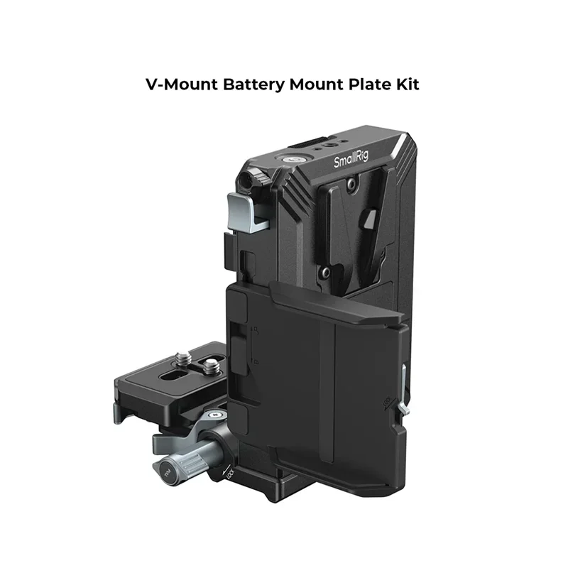 SmallRig 5227 V-mount batterijmontageplaatset 180 °   Draaibare Multi-Port Power Hub Modulaire LCD-schermbeschermer Arca-Swiss Plate - afbeelding 2