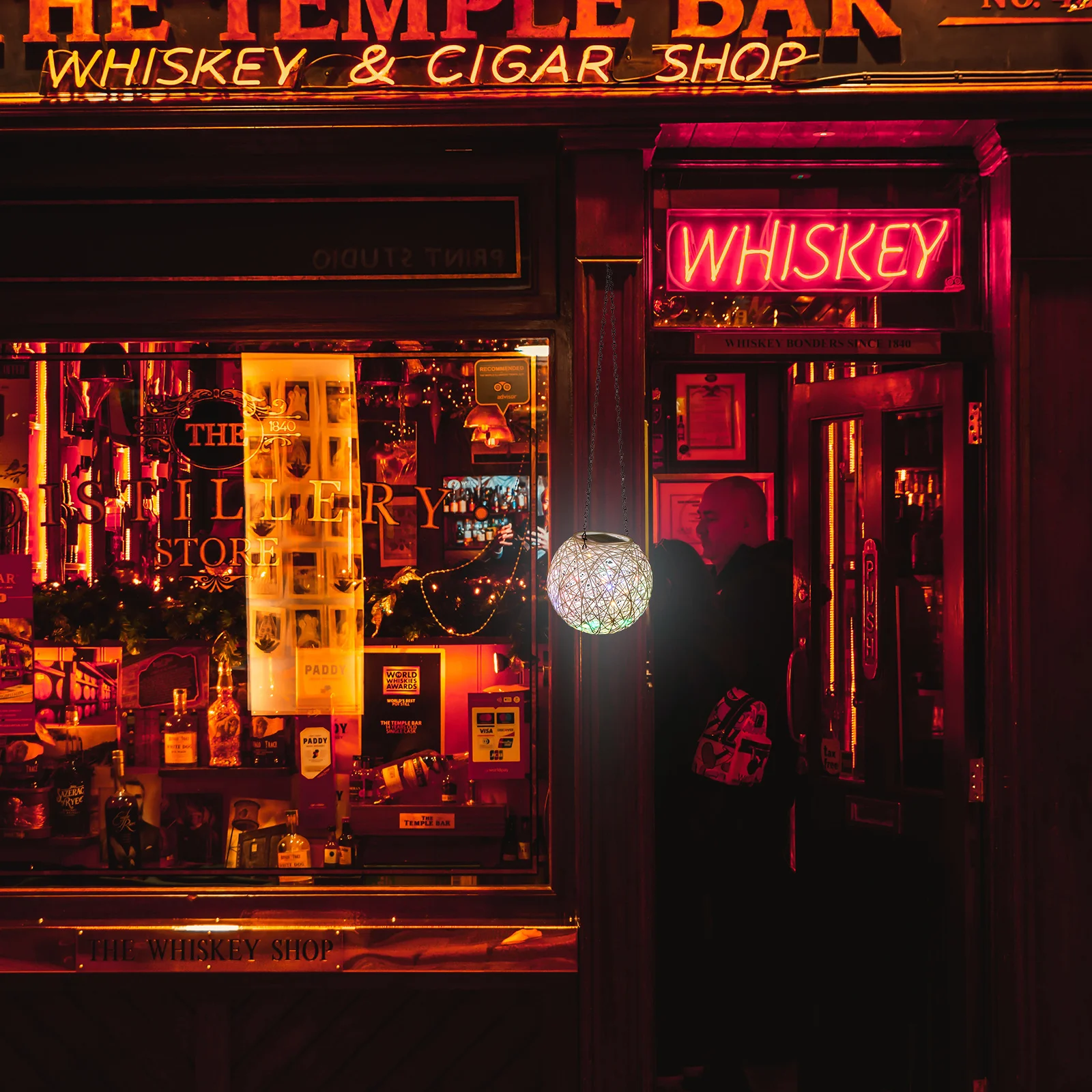 

Colorful Rattan Ball Light Globe Pendant Light Durable Portable for Living Room Bedroom Garden Office Holiday Decor