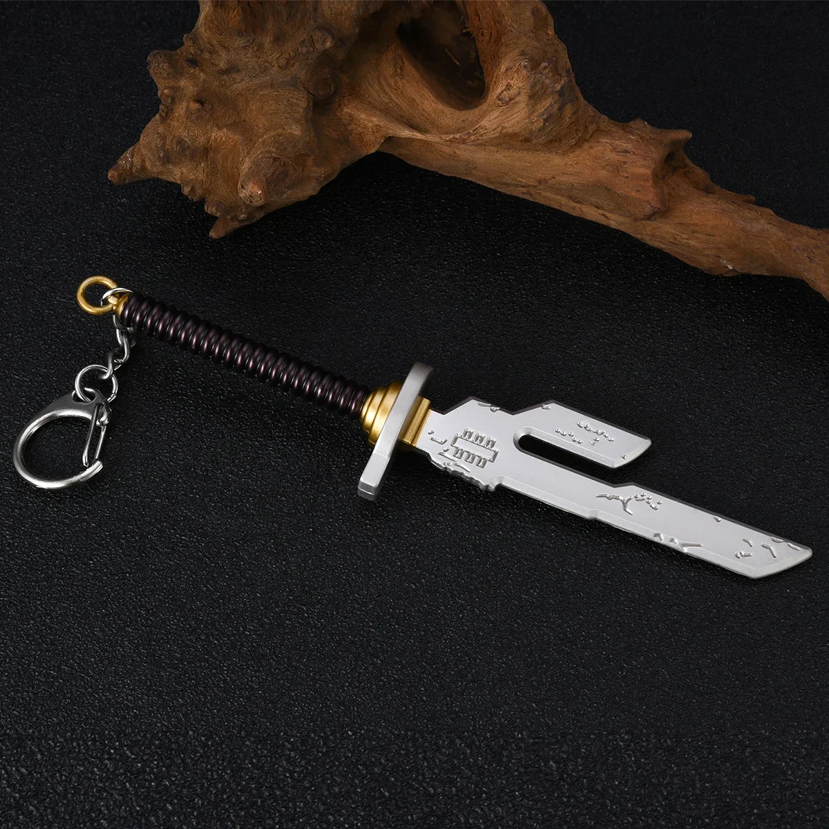 Anime Jujutsu Gojo Keychain Sword Weapons Key Chain Trendy Classic Bag Backpack Accessories Gifts for Men Fans