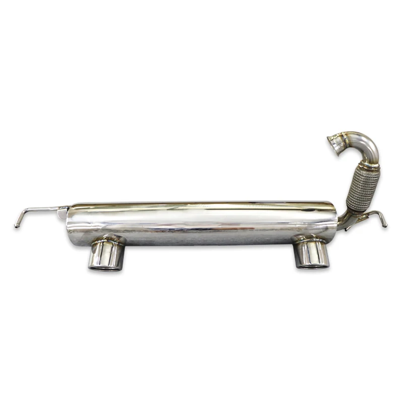 Car Exhaust Catback Muffler For SMART W453 1.0/0.9T 2015-2021 304 Stainless Steel Exhaust Pipes Automotive Exhaust System