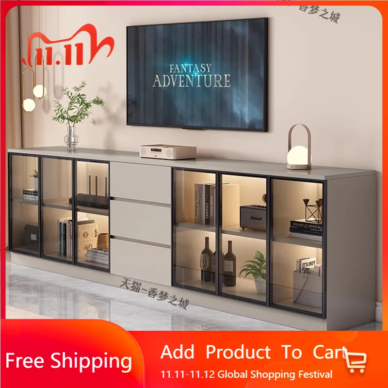 

Glass Universal Tv Stands Hallway Storage Designer Aesthetic Minimalist Tv Table Wood Nordic Muebles Para Tv Replica Furniture