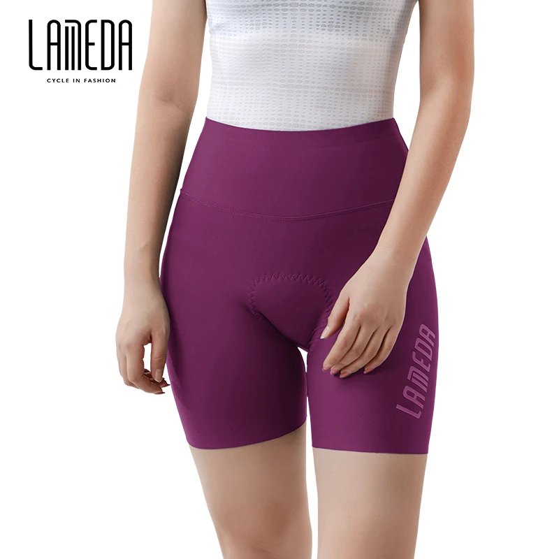 

LAMEDA 2022 New Cycling Shorts For Sexy Women Mountain Bicycle Breathable Dynamic Pants 5D Sponge Pad MTB Road Bike Accessories