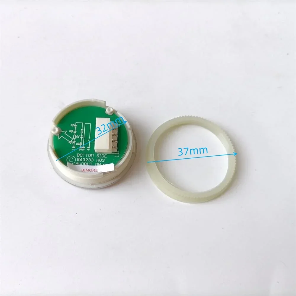 KM863233H03 Elevator COP LOP Switch Push Button 863233H03 863233 H03 Use for Kone Lift Spare Parts WO Braille White Light 1~10