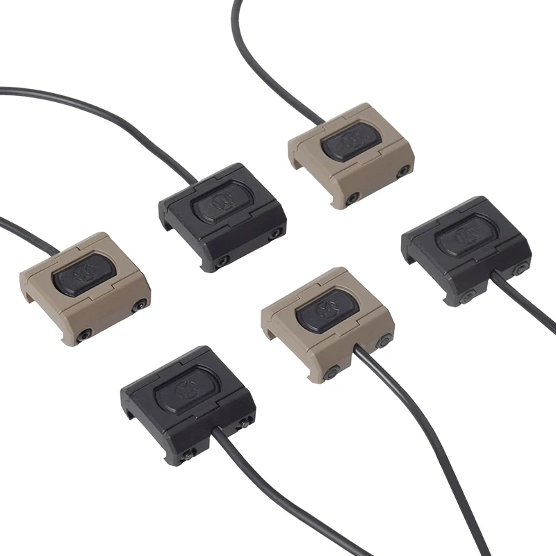 Surefir M300 M600 Pressure Remote Switch Flashlight ModButton Lite Fit Mlok Keymod 20mm picatinny Rail DBAL A2 PEQ15 NGAL