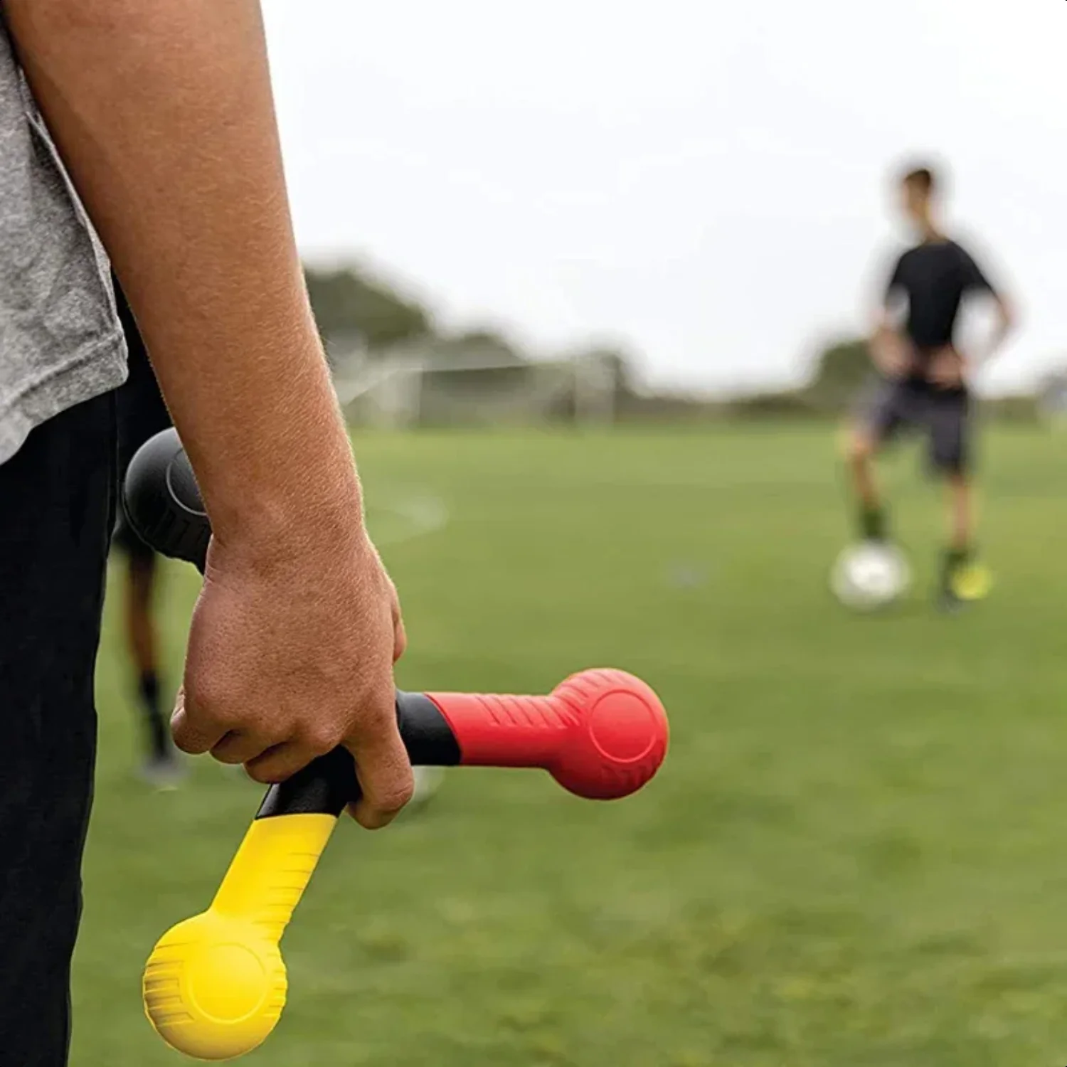 Treinador de velocidade de reação, ferramentas de coordenação mão-olho, jogador de basquete de beisebol, melhora a agilidade e a resposta, bastão de treinamento