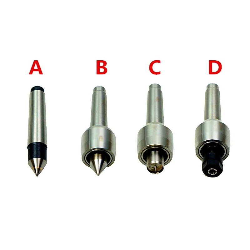 Precision Morse Cone Light Duty Live Center CNC Rotary Axis Tailstock Cutter Lathe Tool DIY Milling Machine Accessories