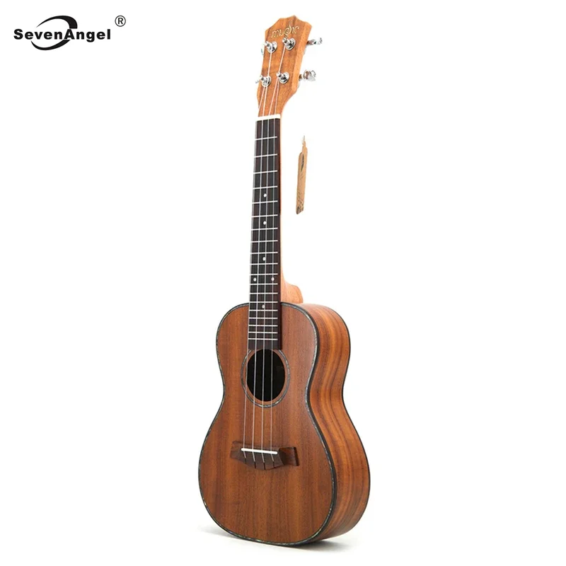 Concert Ukulele 23 Acoustic Small Guitar 4 Strings KOA Sweet Acacia wood Uke Rosewood Fretboard Electric Ukelele with Pickup EQ