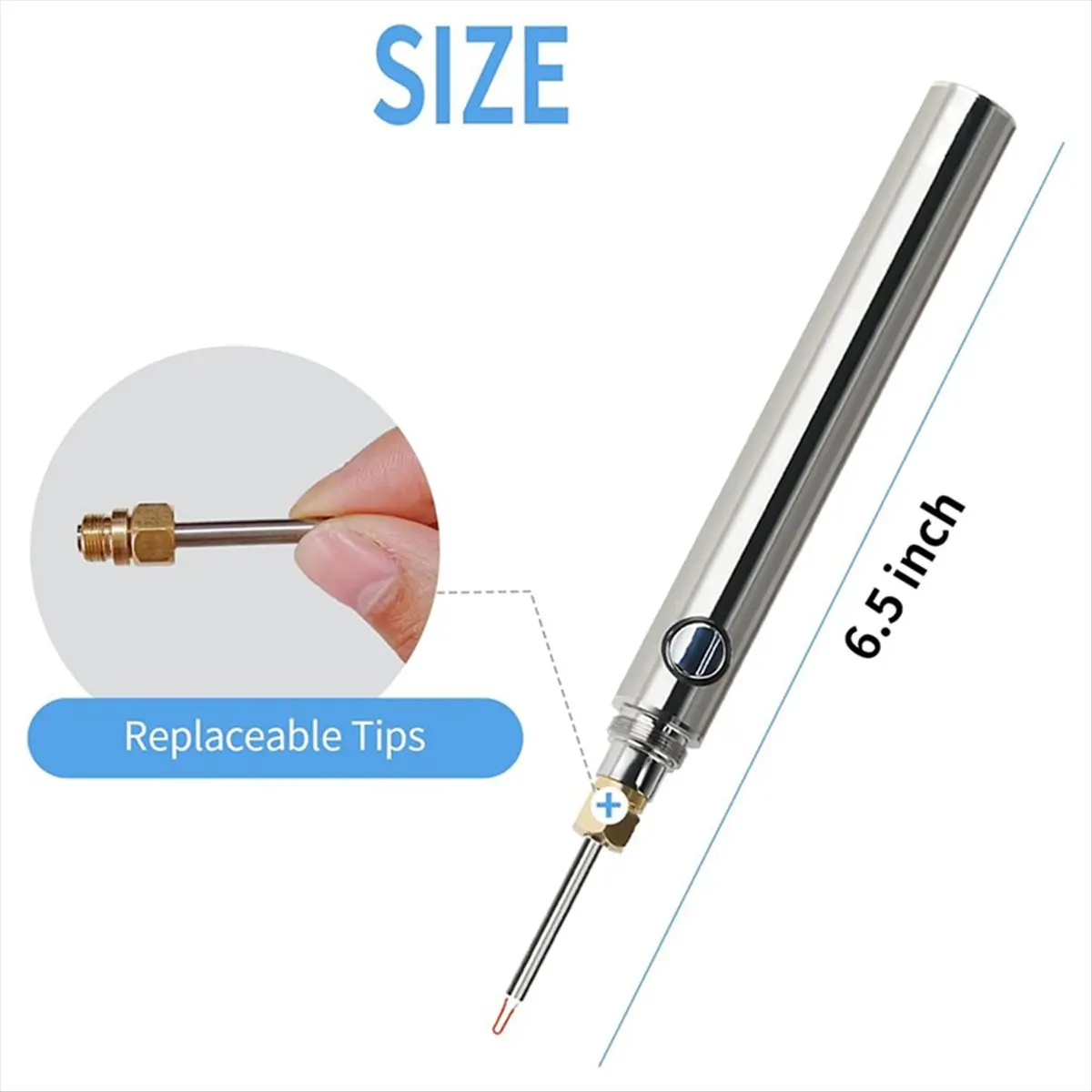 

*ABKM Thread Burner, Rechargeable Thread Zapper Tool with Replacement Tip, USB Burning Pen for String, Beading, Embroidery
