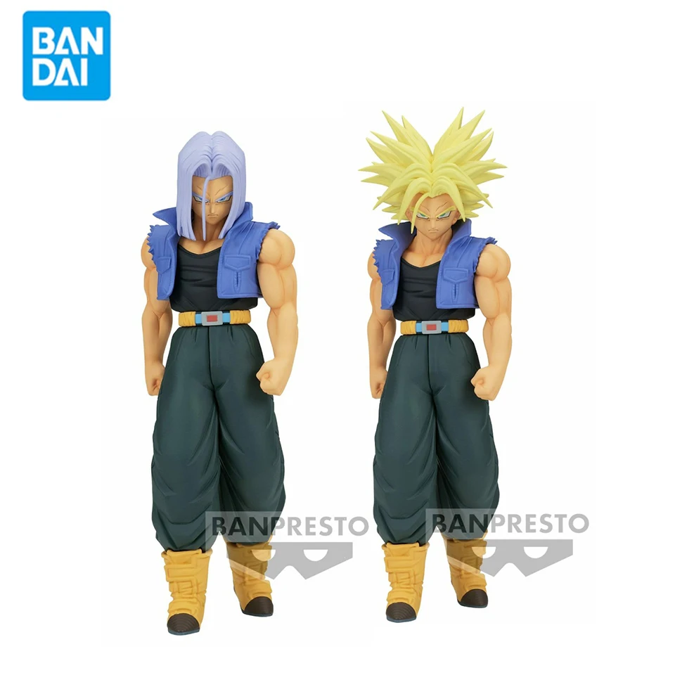 Original Genuine Banpresto Dragon Ball Z Super Saiyan Future 20cm Tranks  Out 11  PVC Figurine Collection Model Doll Toy