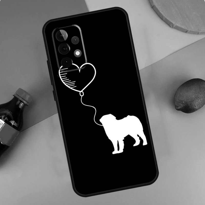 Funny Bernese Mountain Dog Case For Samsung Galaxy A54 A34 A14 A55 A35 A15 A56 A36 A16 A12 A32 A52 A13 A53 A17 A37 A57 - view 3