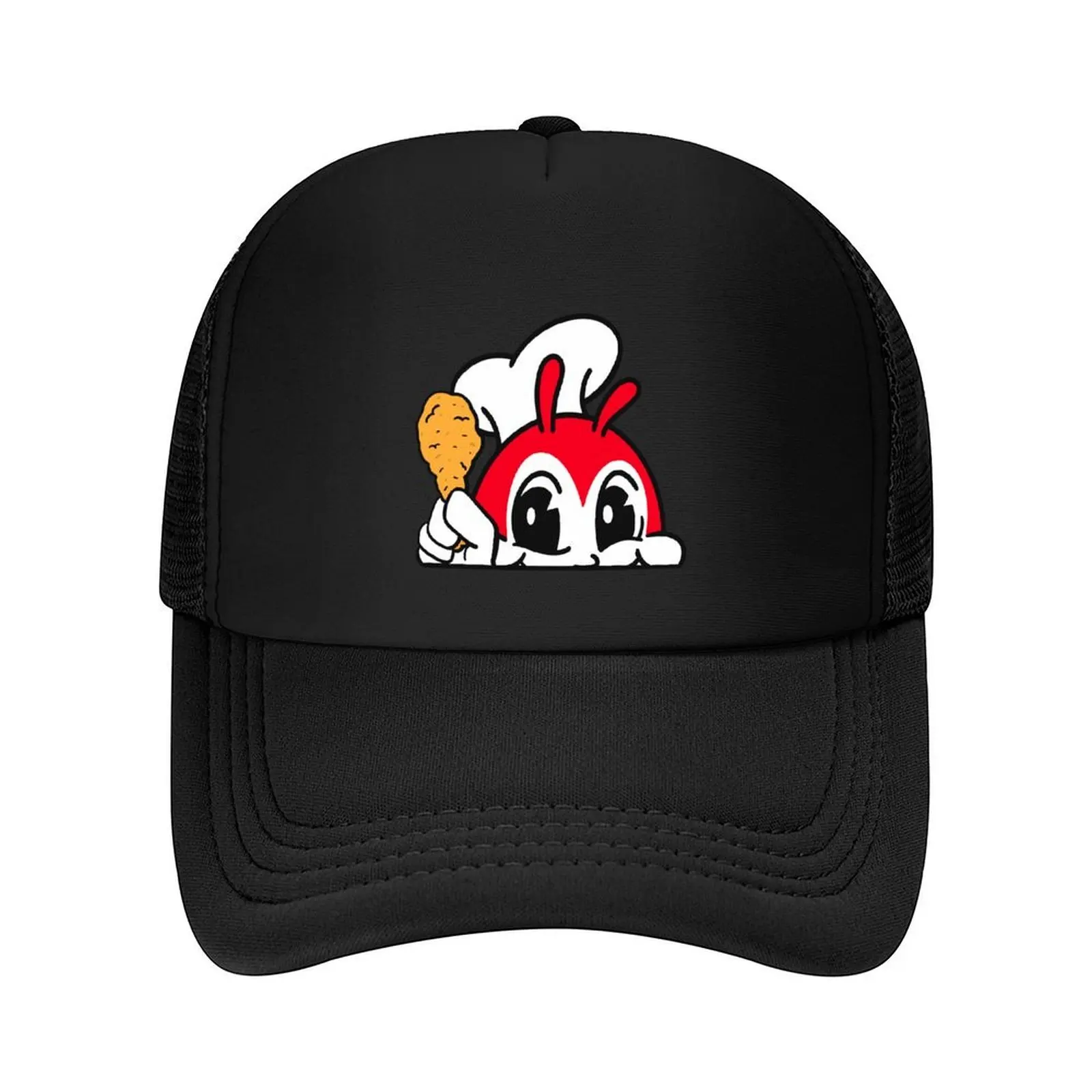 

JOLLIBEE PEEKING CUTE CHICKEN JOY FILIPINO STICKER Baseball Cap fun hats Trucker Hat fashionable sun hat Men's Women's