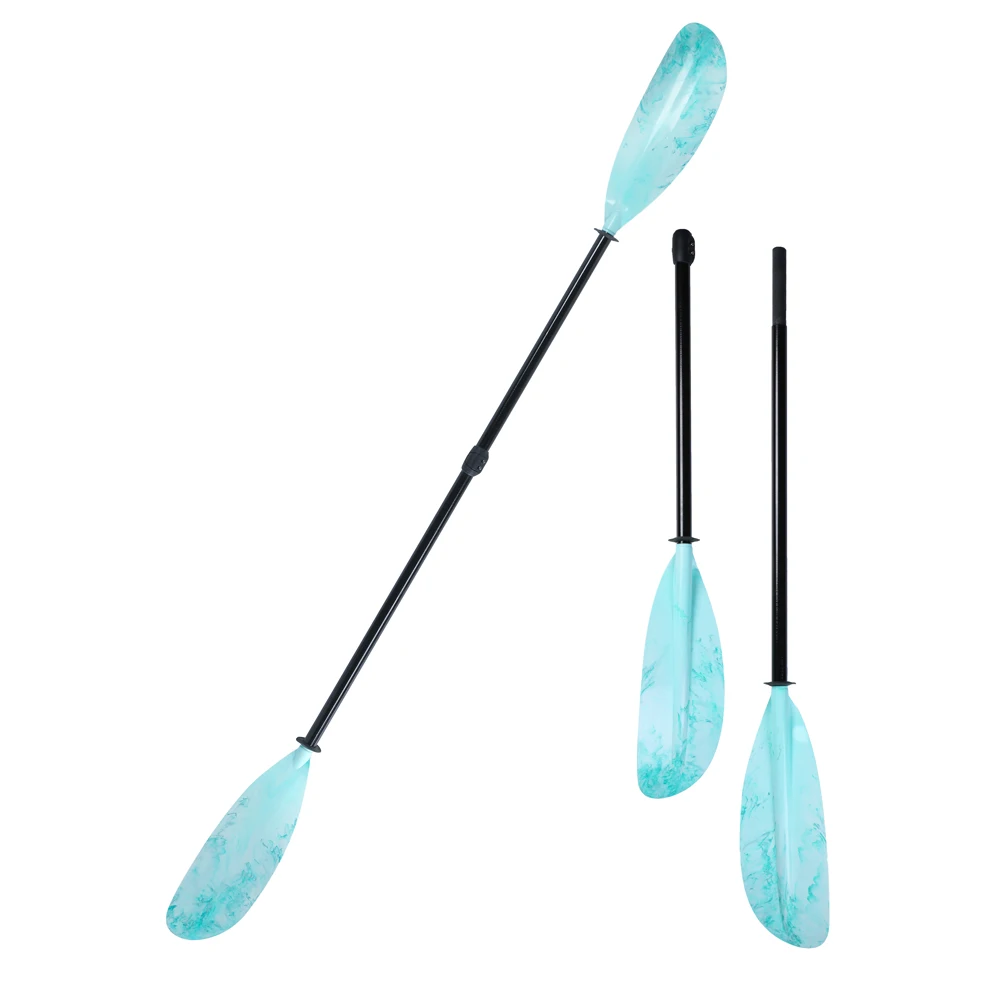 Fiberglass Shaft Kayak Paddle Accessory Inflatable Stand Up Paddle Surf PP+Fiberglass Blade