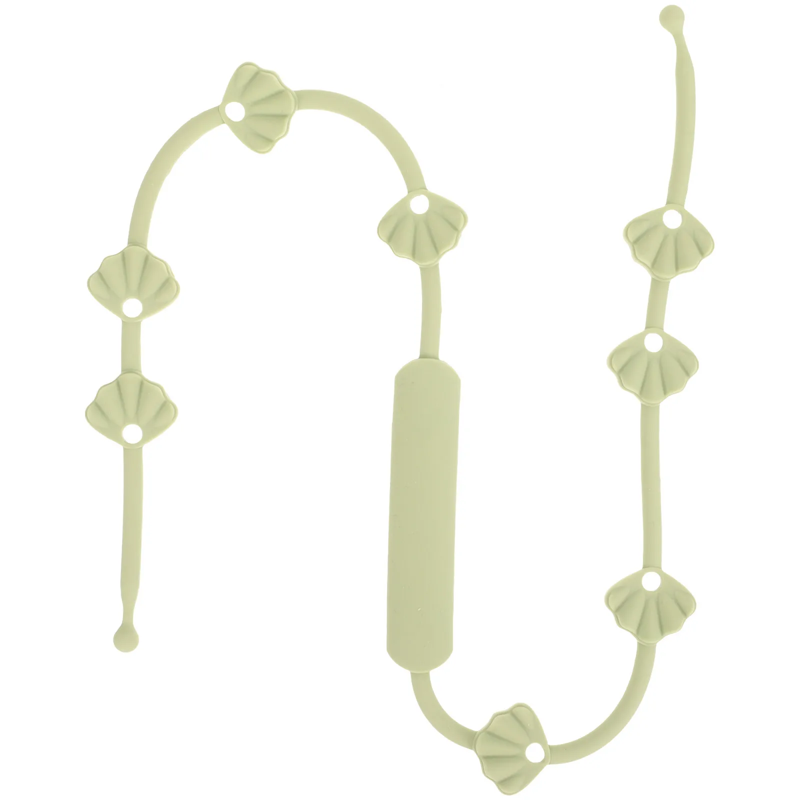 Correia de chupeta de silicone ajustável corrente de bebê para carrinho de criança cadeira alta assento de carro berço anti-perdido cinta alimentação infantil