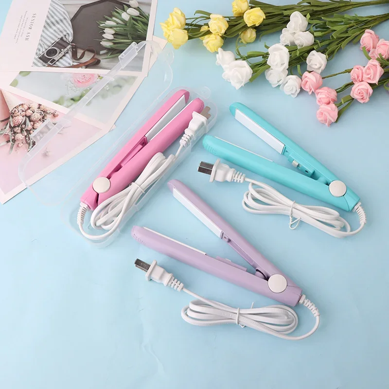 3 in 1 Hair Iron High Quality flat iron Straightening hot comb mini professional hair straightener & Curling Iron Styling Tools