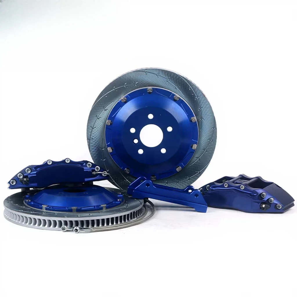 

EC670 Velocette New 6 Piston BBK 355-380mm Front Brake Disc, Large Brake Kit, High Performance Racing Brake Calipers 6 Piston Ma