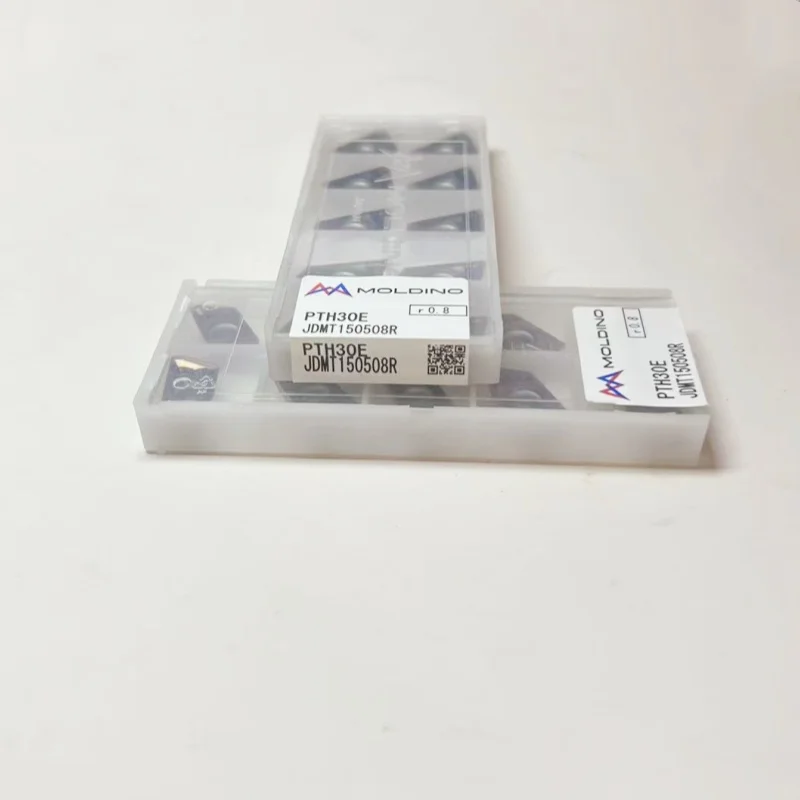 

MOLDINO JDMT150504R PTH30E /JDMT150508R PTH30E /JDMT150520R PTH30E CNC milling blade Carbide inserts 10Pcs