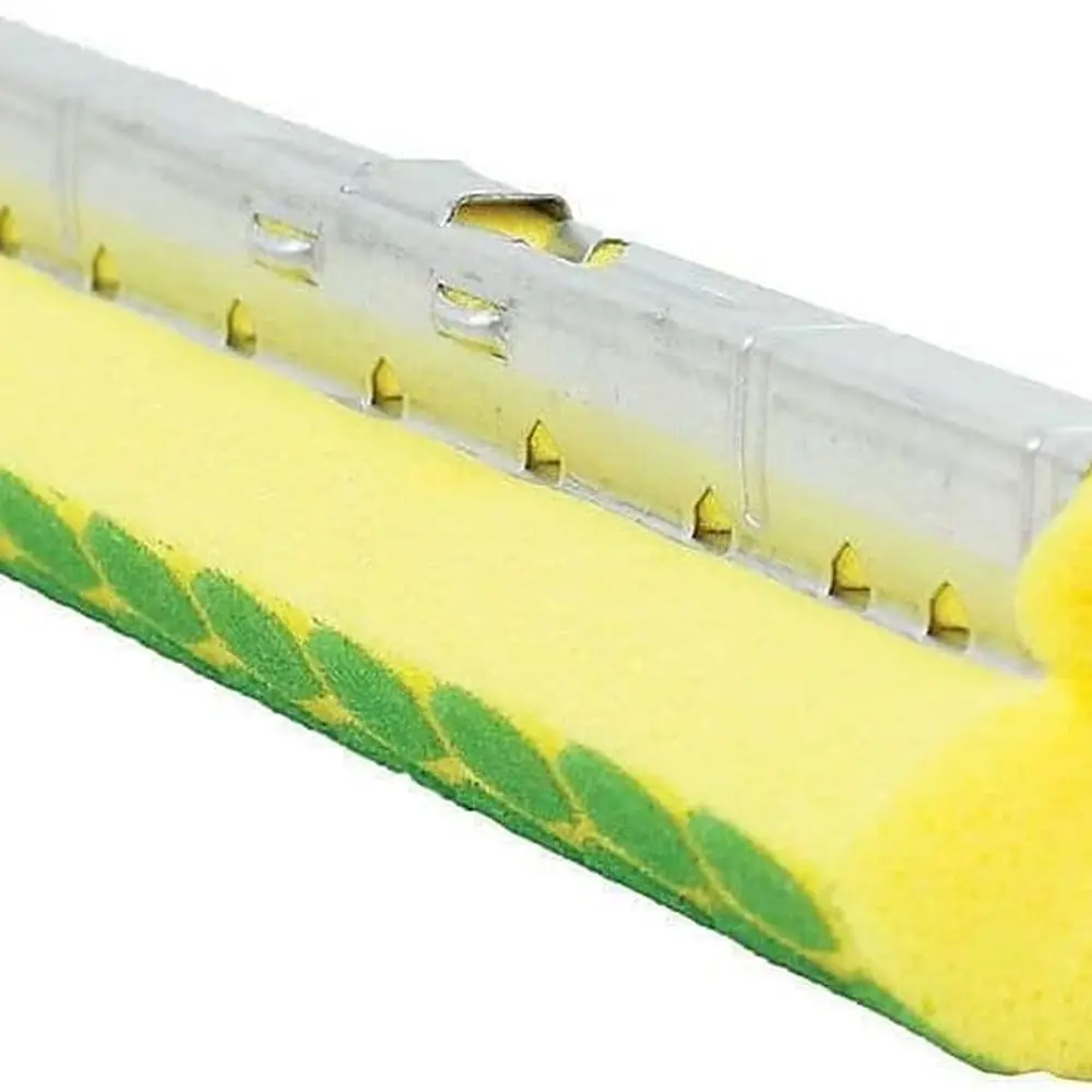 

6 Pack Replacement Roller Mop Heads for Scrubbing and Wet Floor Cleaning | Self-Wringing Sponge Mop for Wood Floors