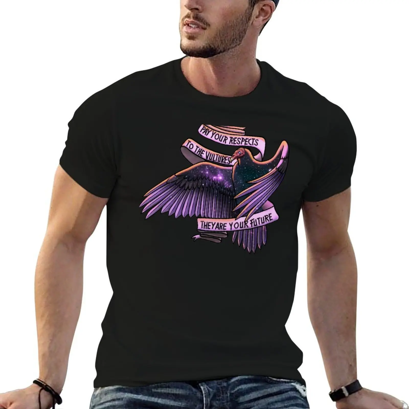 

Pay your respects to the Vultures T-Shirt t shirt custom print man graphic t shirt T-Shirt