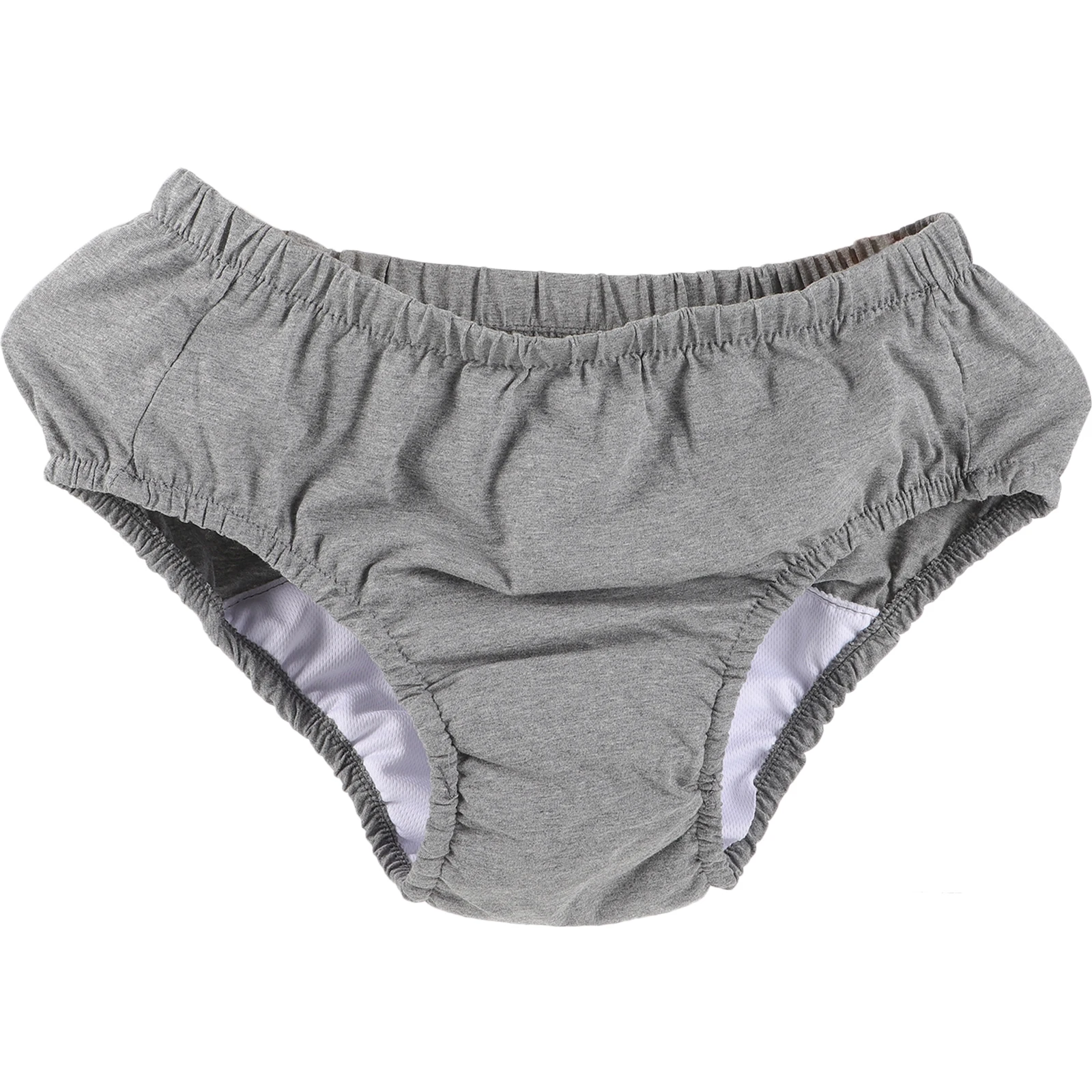 

Adult Diaper Reusable XXXL Deep Gray 40CC Waterproof Breathable Panties Elderly Travel Outdoor Daily Use