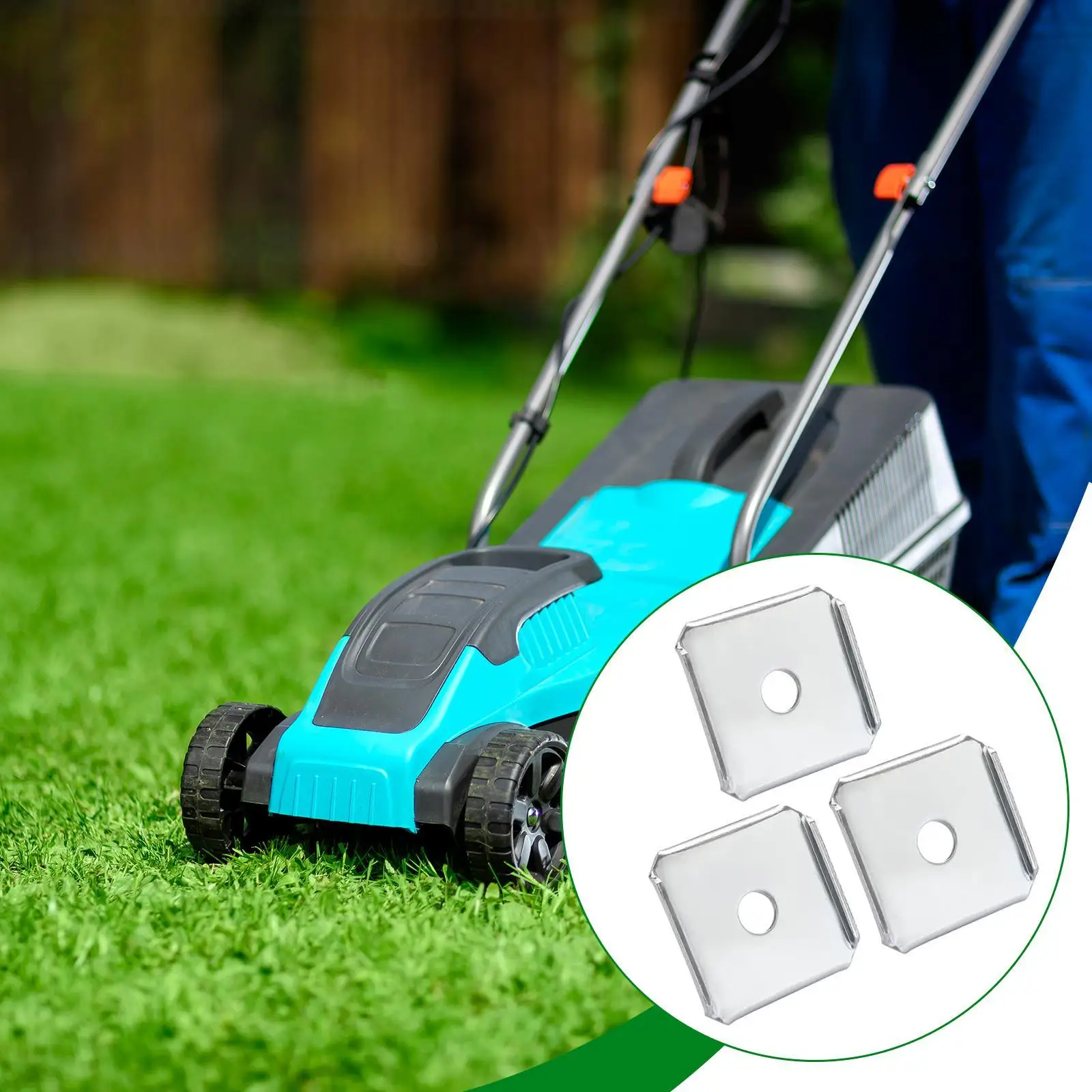 3x x Edge Two Mulching Edge Adapters Piezas Mantenimiento del equipo de montaje