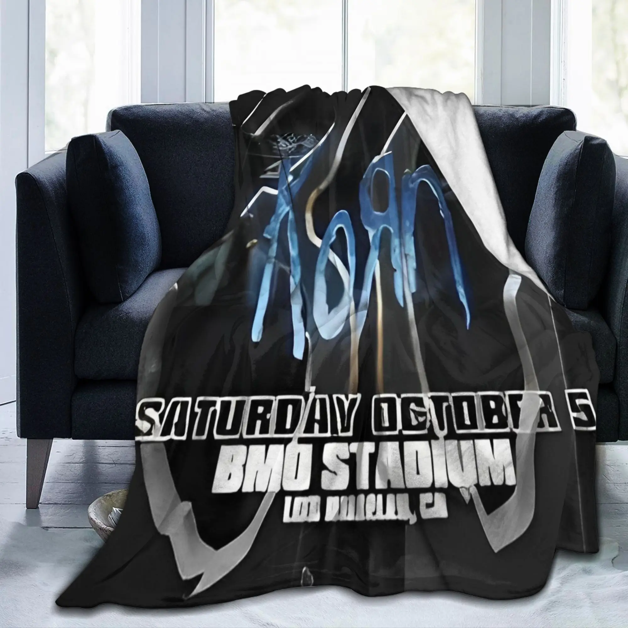 Korns Heavy Metal Blankets Nu Band Neidermeyers Flannel Novelty Breathable Throw Blanket for Home Restaurant Spring/Autumn