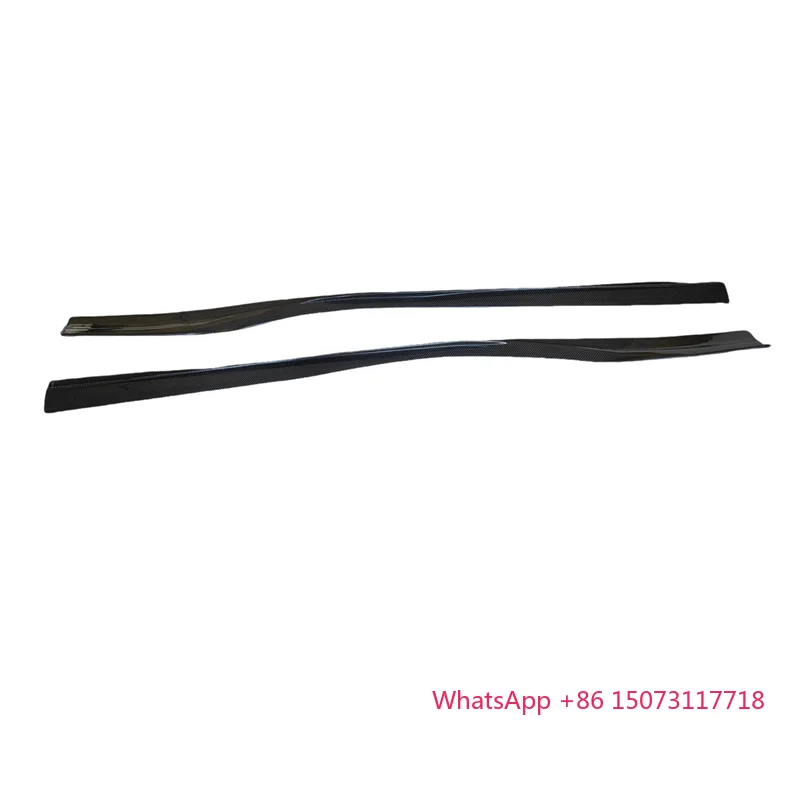 

F8 Carbon Fiber Body Kit Side Skirts Door Extension Lip Spoiler for F8 Tributo Spider