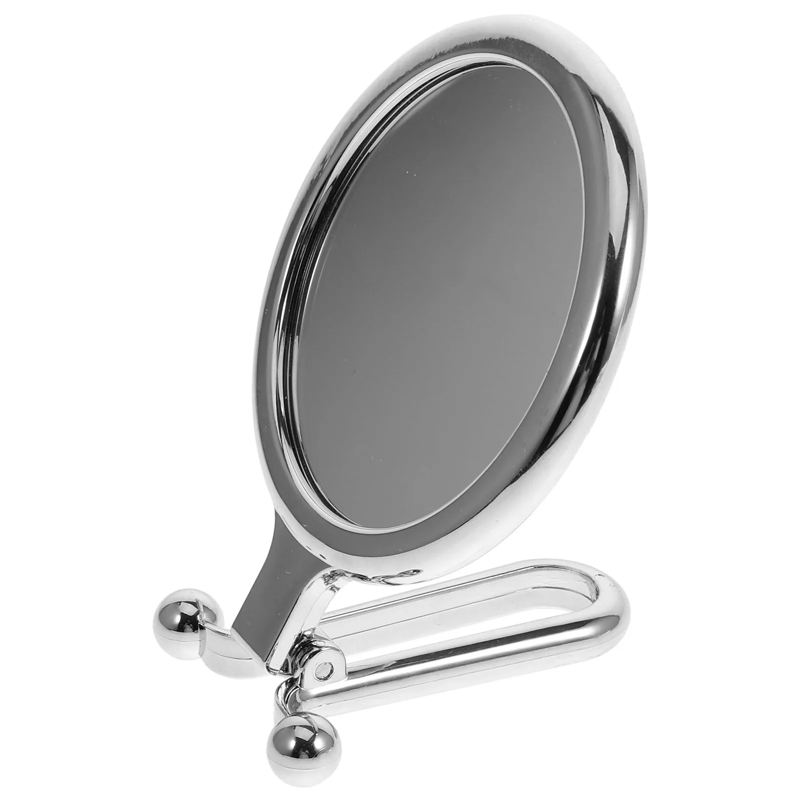 Mini miroir de maquillage pliable, rond, Compact, Portable, léger, réflexion claire, pour retouche sur voyage et maison, 1 pièces