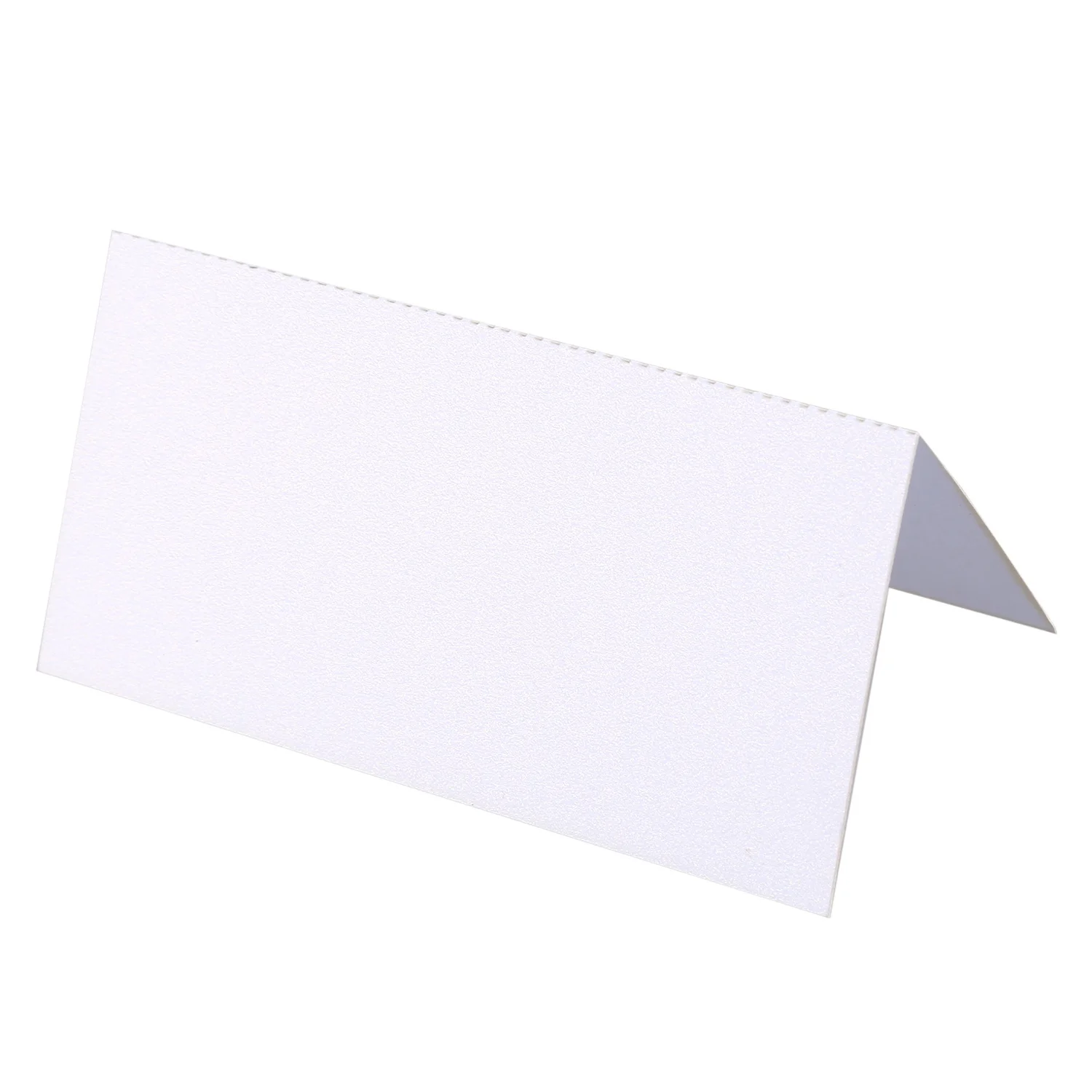 100 Blank Table Name Place Cards, Many Colours - White, Party, Wedding