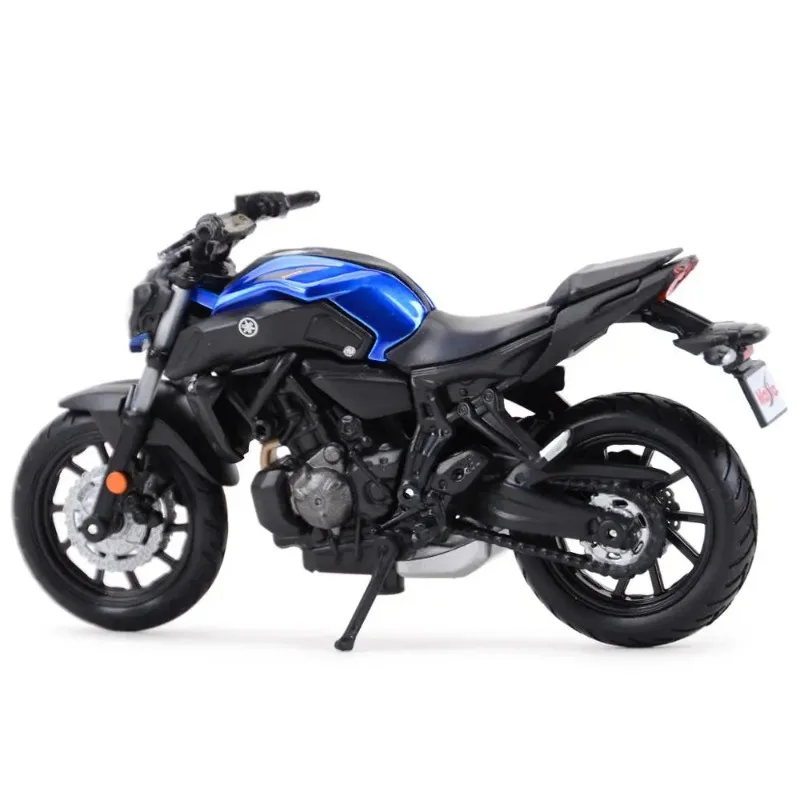 Maisto 1:18 2018 Yamaha MT07 Static Die Cast Vehicles Collectible Hobbies Motorcycle Model Toys