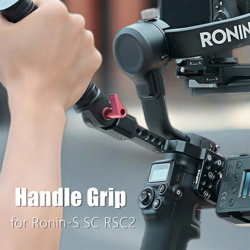 

Регулируемая рукоятка-стабилизатор для съемки под низким углом, совместимая с DJI Ronin-S SC RSC2 Gimbal, максимальная нагрузка 8 кг
