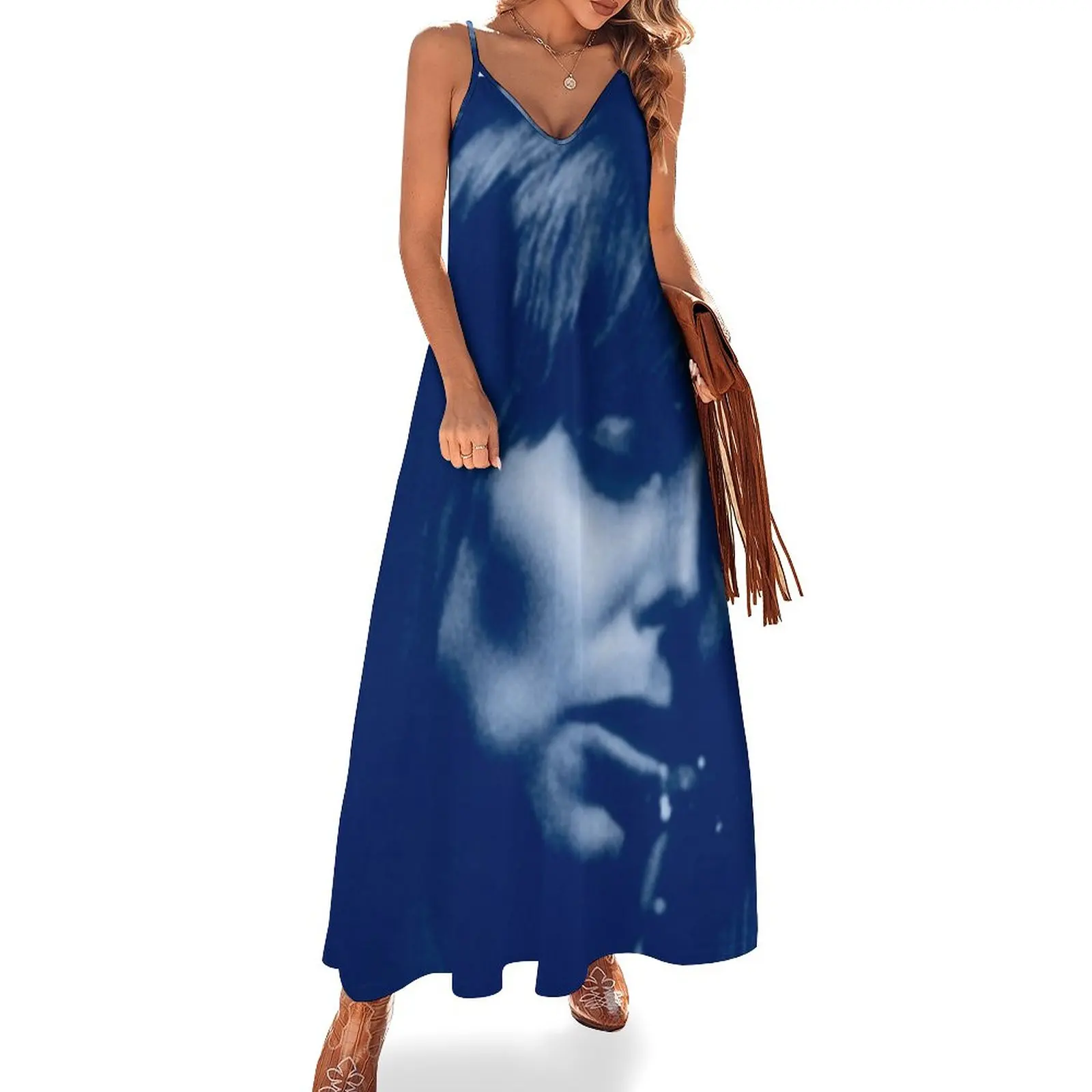 

Blue of Mitchell Sleeveless Dress dress for women summer dresses for official occasions