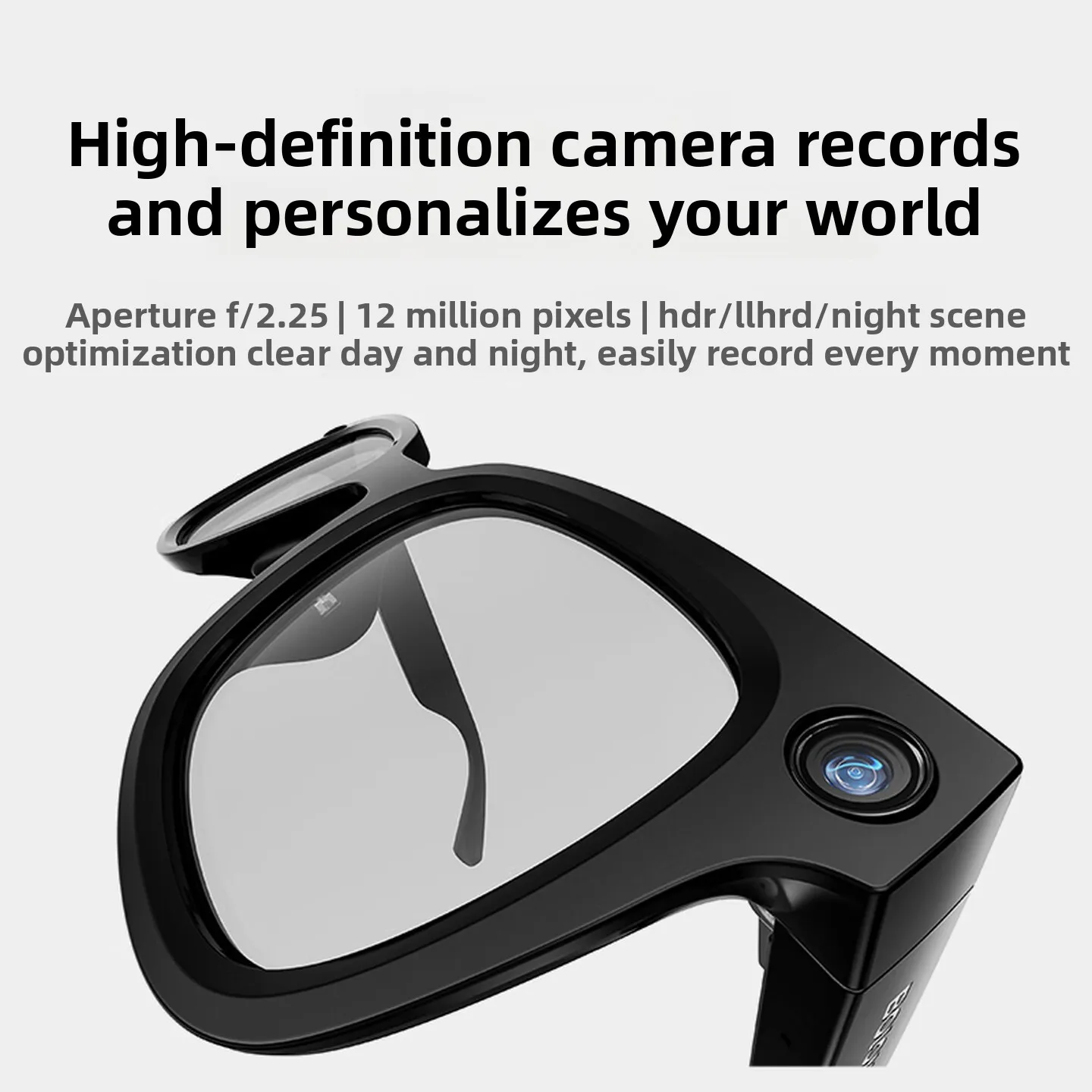 ROKID BOLON AI glasses, BOLON  AI glasses, smart glasses, non-display version translation and shooting bluetooth