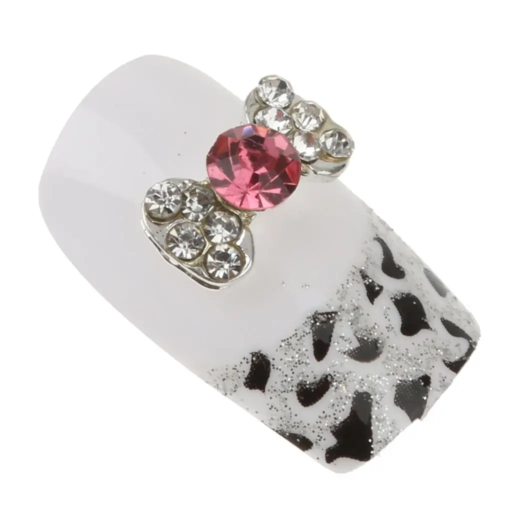 10x Nail Art Arch Lega di strass Peal Charms Gioielli Decorazioni fai da te