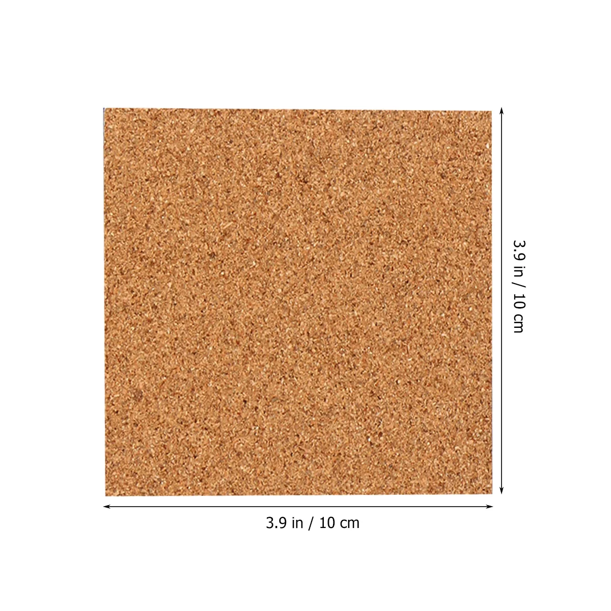 

36pcs Cork Coasters Self Adhesive Square Drink Absorbent Tile DIY Craft Supplies Heat Insulation Durable Cork Pads Spacer