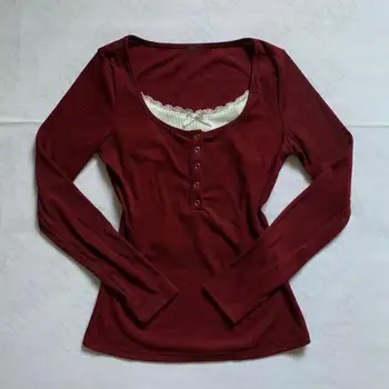 Y2K Bow Slim Top 1