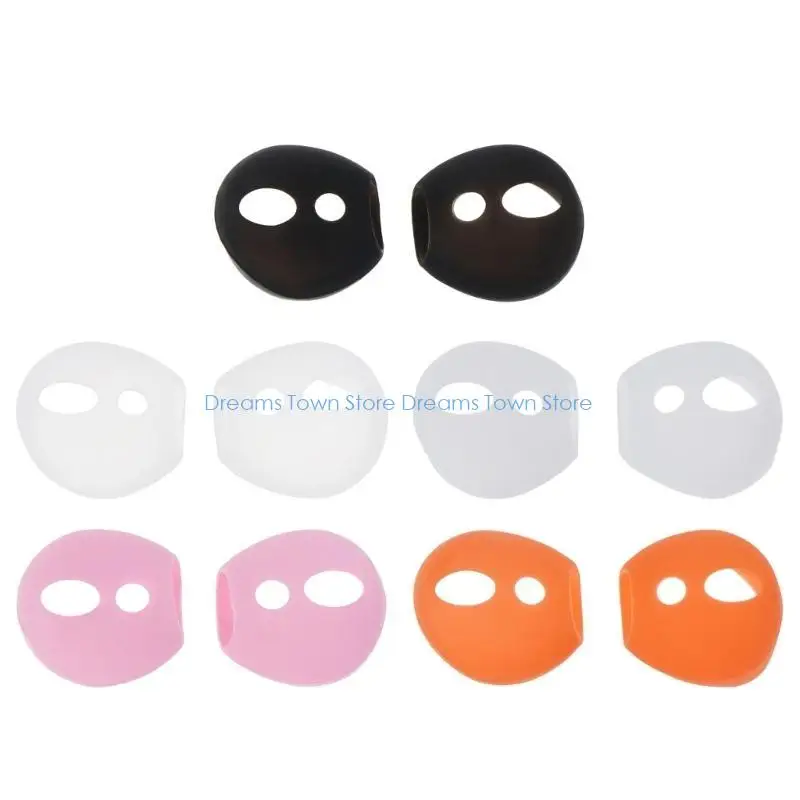 

HX6A Silicone Earphones Earpads for Replacement Ear Tips Noise Isolation