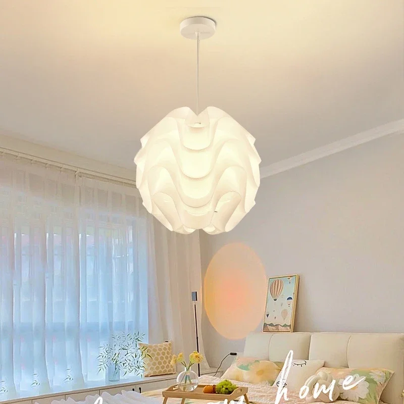 

Postmodern Cream Style Restaurant Room Bedroom Pendant Nordic Creative Personality Interior Decoration LED Pendant