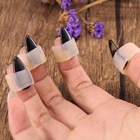 Nail Set Supplies Accessories Learning Practice Covers Protective Banjo Playing Guitar