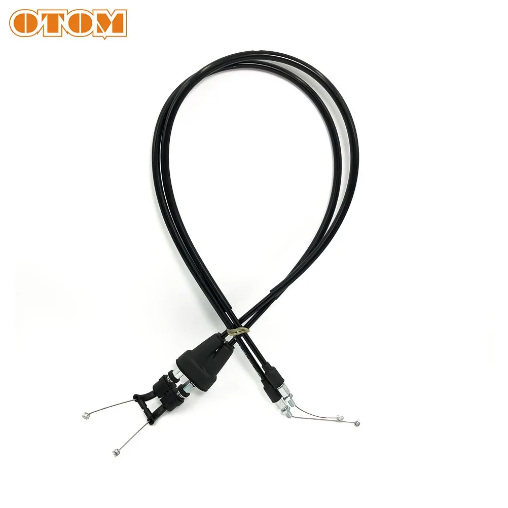 OTOM Motorcycle Throttle Cable Accelerator Pull Line Fuel Pipes Steel Wire For KTM HUSQVARNA EXC SXF XCF FE FC 250 350 450 500