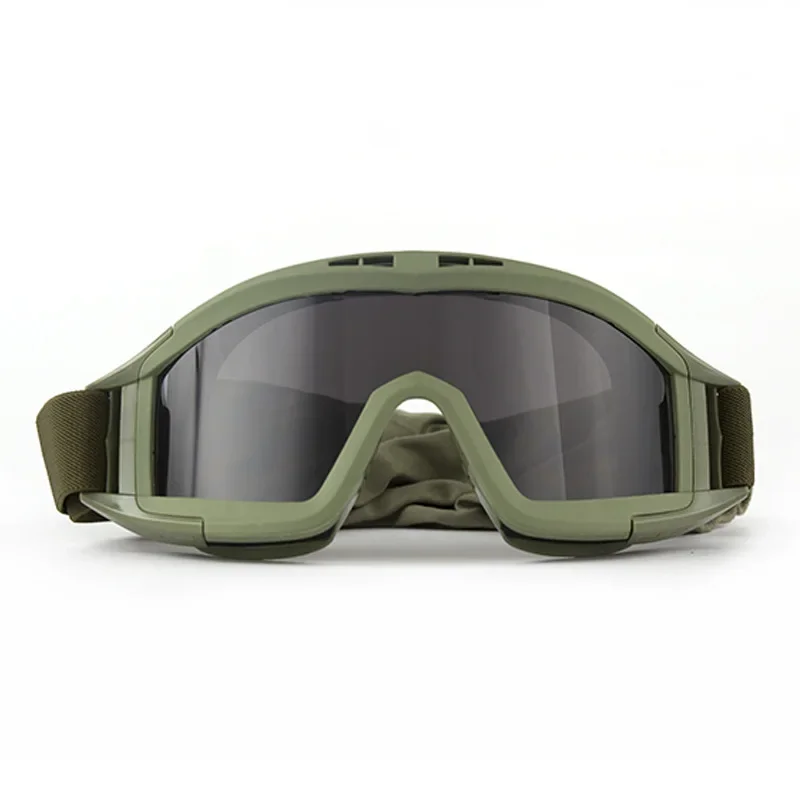 Anti-fogtactical Glasses Windproof Dustproof Shooting Mountaineering Anti-shock Outdoor Sports Unisex Cycling Goggles