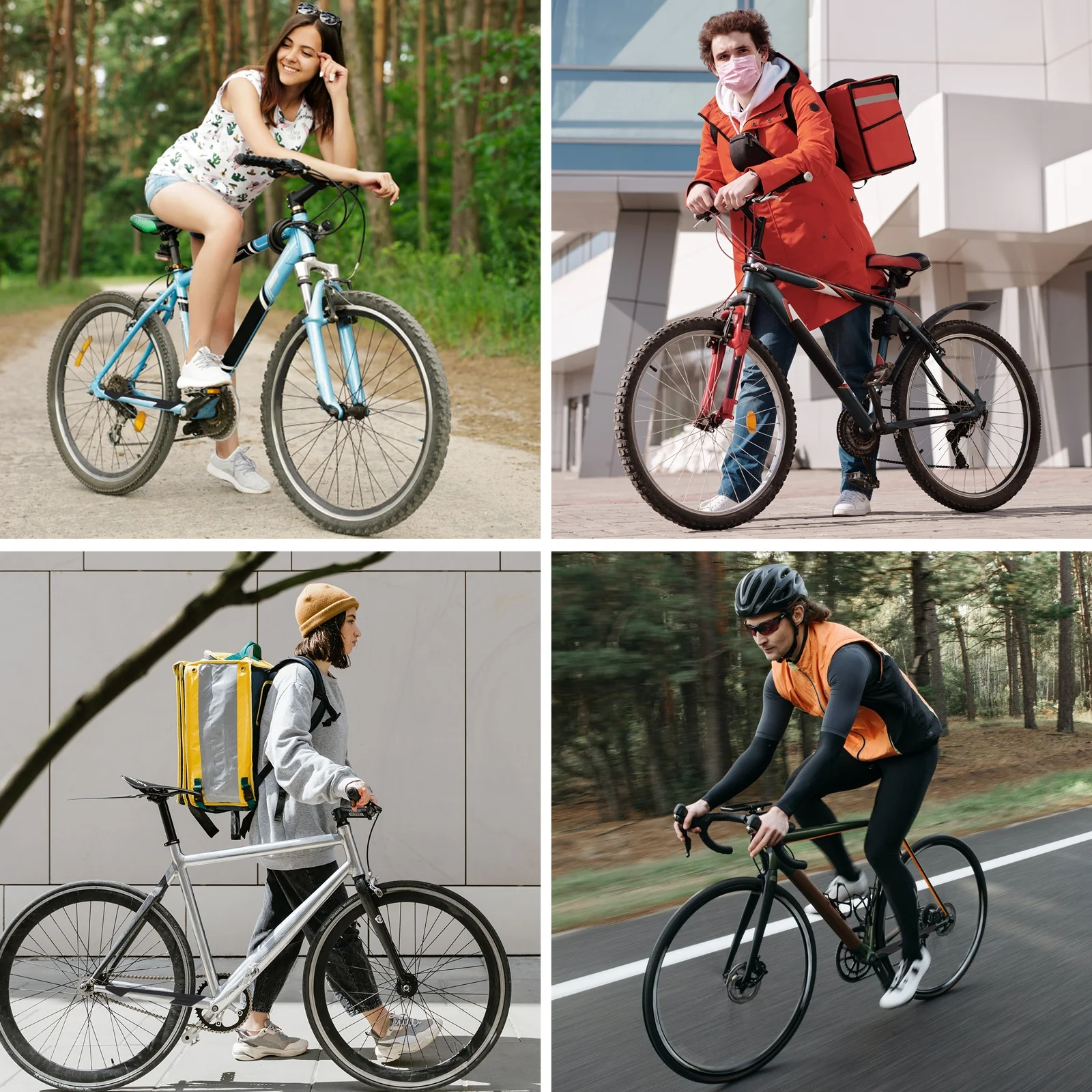 

1Pcs Bike Chain Protective Pad - Heavy Duty Silicone Guard for Cycling Frame Protection Universal Fit for All Bike Types