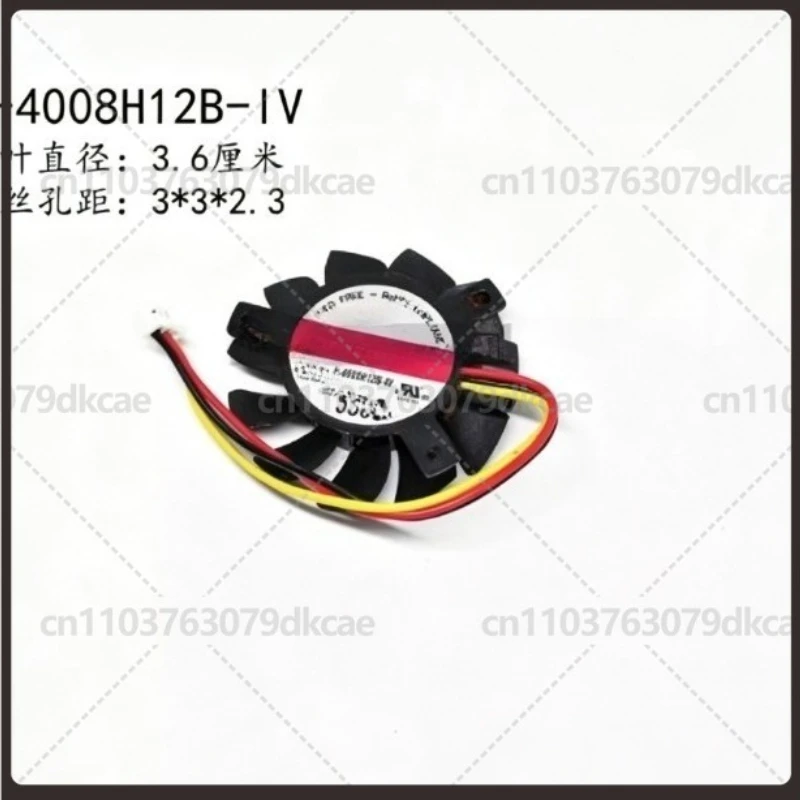 

Новый вентилятор для процессора COFAN F-4008H12B-IV, диаметр 3,7 см, расстояние между отверстиями 3/3/2,3 см, охлаждающий вентилятор
